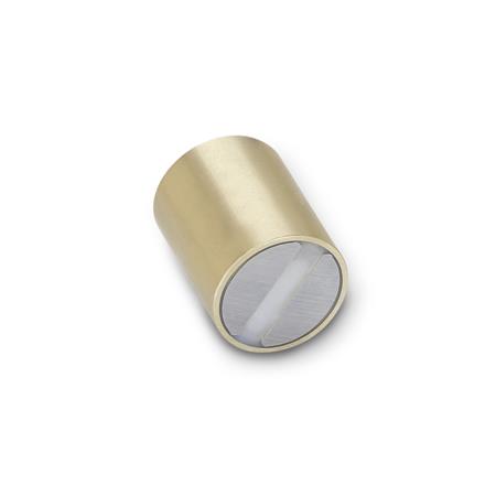 Otto Ganter Retaining Magnet Rod Shaped without Bore, GN 54.1